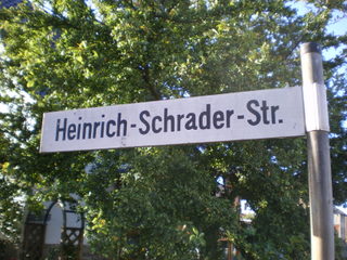 Straßennamensschild in Jerxheim